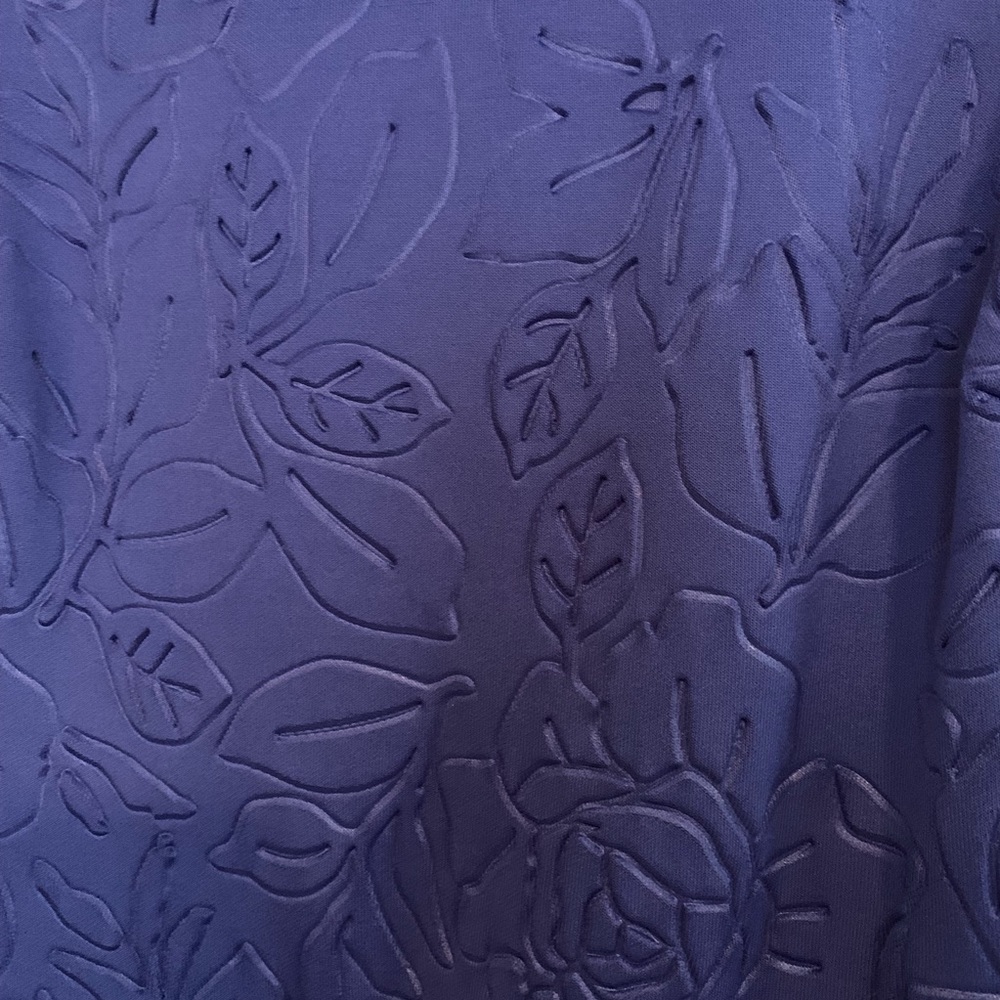 Blue Patterned Dress - Picture 4 of 6